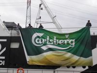 Carlsberg - Riesenbanner